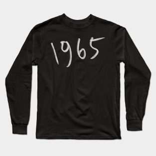 Hand Drawn 1965 Long Sleeve T-Shirt